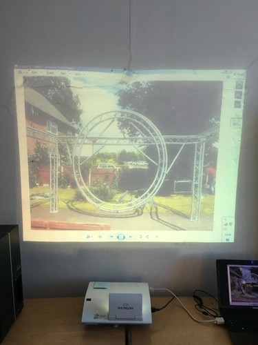 Short Throw Projector HDMI VGA 