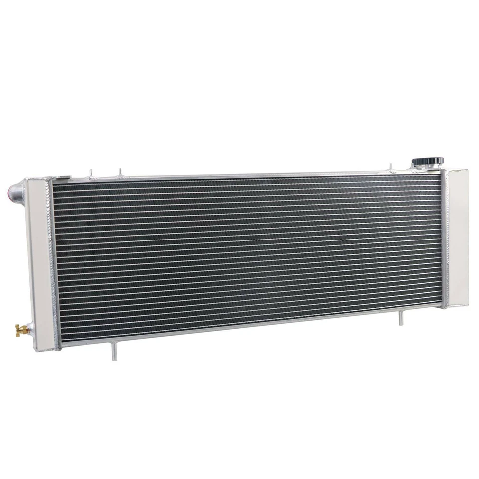 3-Row Aluminum Radiator fit 1991-2001 93 94 Jeep Cherokee XJ 2.5L 4.0L MT Foto 3 de 4