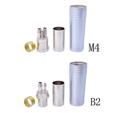 Dental Metal Connector 2/4 Holes Tubing/Hose/Tube For Handpiece Air Turbine
