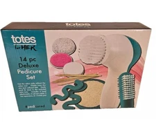 New TOTES FOR HER 14 Piece DELUXE PEDICURE Set FAST FREE SHIPPING!!!