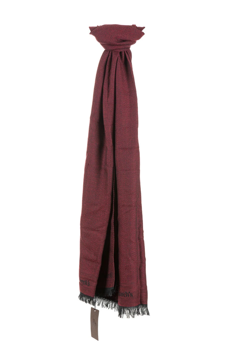 Dark burgundy scarf deals