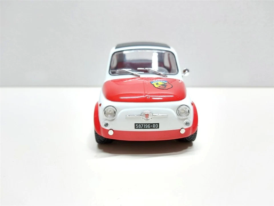 Fiat 500 L Abarth ABT Tuning del 1965 - 1/18 Artigianale base Solido - Immagine 2 di 4