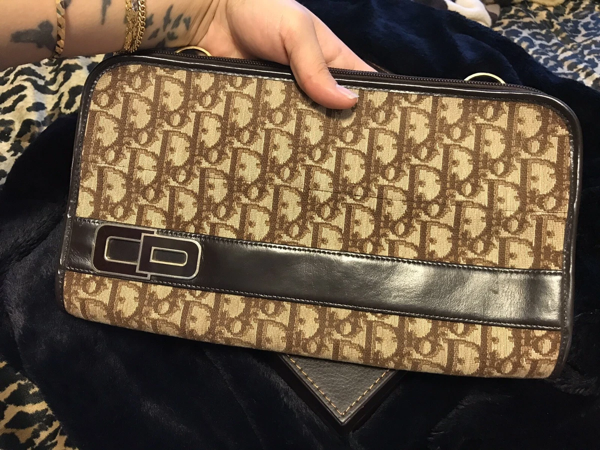 Christian dior print clearance bag