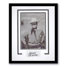 John Hart "The Lone Ranger" AUTOGRAPH Signed Custom Framed 11x14 Display ACOA John Hart "The Lone Ranger" AUTOGRAPH Signed Custom Framed 11x14 Display ACOA
