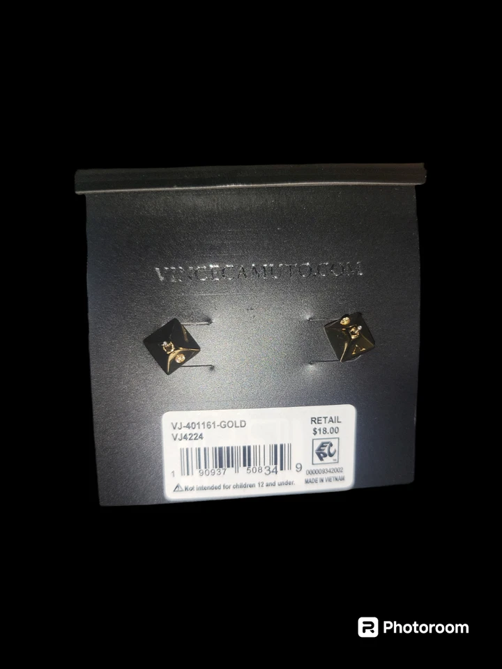 Nuevo Vince Camuto Joyería Oro y Perla con Bolsa para el Polvo incluida. Foto 4 de 4