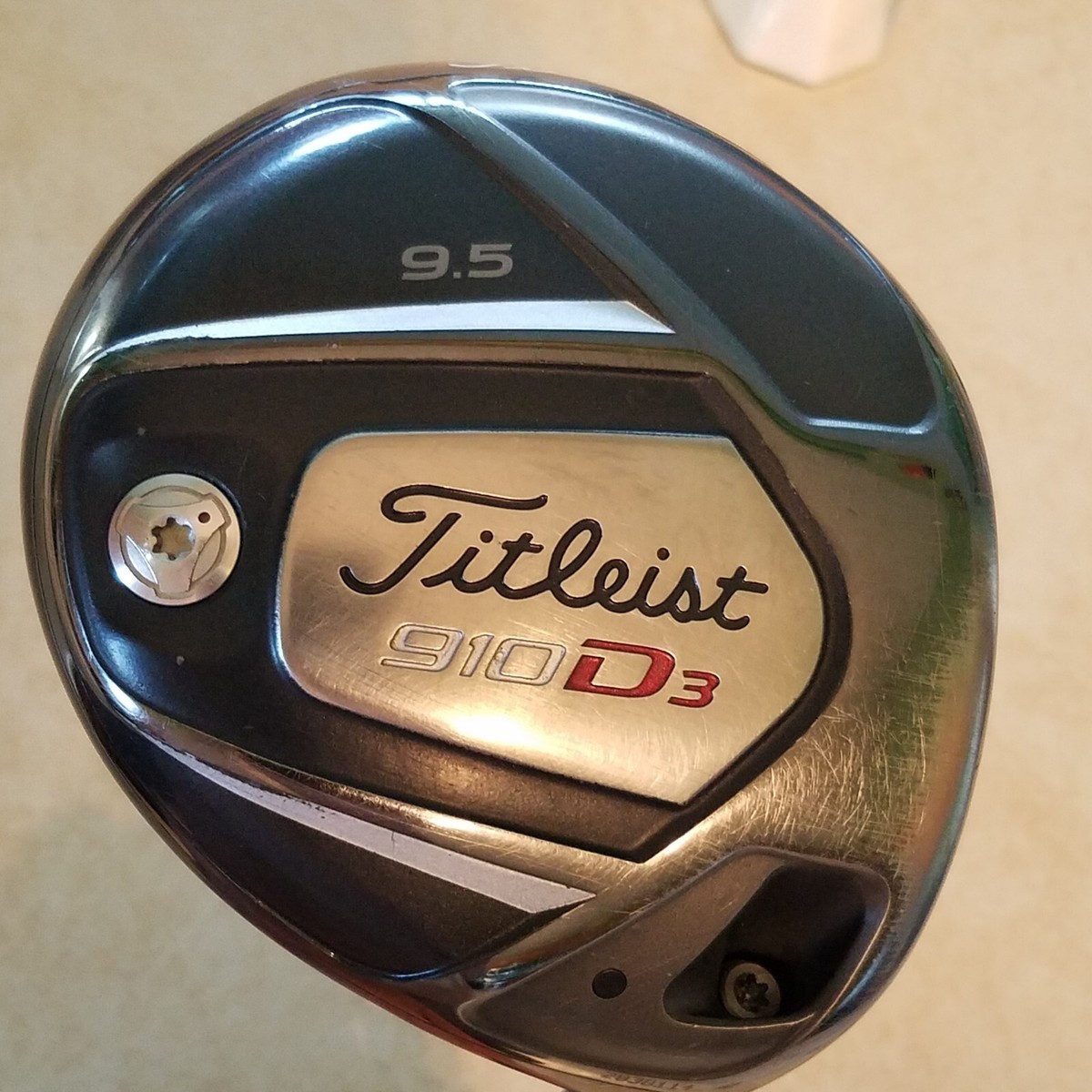 Titleist 910 D3 Driver 9.5°, Stiff 6.0 PROJECT X-7C3 73g Titleist 910 D3 Driver 9.5°, Stiff 6.0 PROJECT X-7C3 73g
