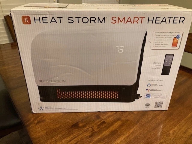 Calentador Wifi Inteligente Interior Heat Storm Sedona 1500w  Foto 2 de 4