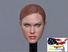 1/6 female head sculpt Soldier GC022 A for Phicen Hot toys Kumik❶US IN STOCK❶