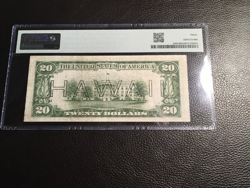 20.00 1934-A Fr 2305 Hawaii Note PMG 30 Very Fine - Picture 2 of 2