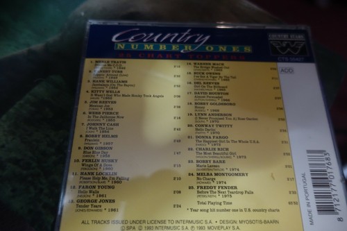 COUNTRY NUMBER ONES CD - Foto 2 di 2