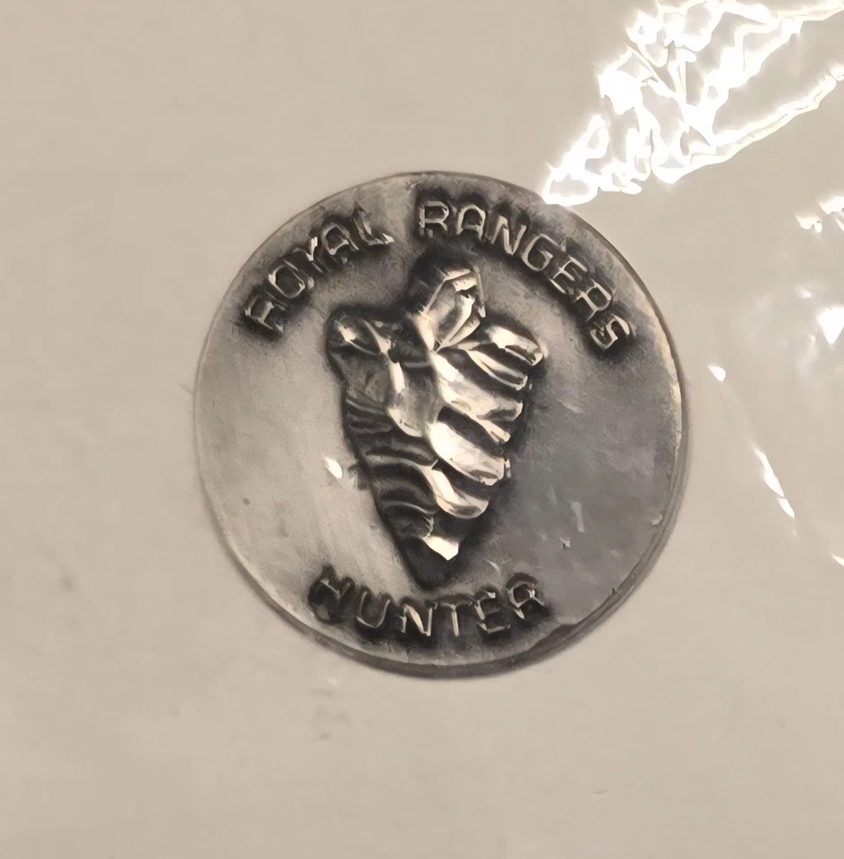 Lot of 11 Royal Rangers Christian Boys Club Hunter Merit Awards Lapel Pins NOS - Image 3 of 4