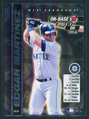 Edgar Martinez 396/462 Foil 2000 MLB Showdown WOTC - LP