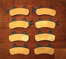 Extreme ATV Parts - Brass Brake Pads for 2015-2023 Can-Am Defender (All Max /...