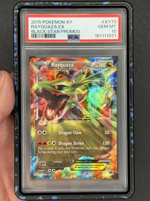 2015 Pokemon XY Rayquaza holo Black Star Promos #XY73 PSA 10 new cert low pop 