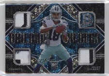 2022 Panini Spectra Building Blocks Neon Blue Prizm 27/60 Jalen Tolbert 7ba