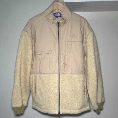 The North Face Purple Label x Nanamica Denali Jacket Coat Beige Large