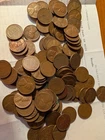 1940s and 1950s Lincoln Wheat Cent Penny Lot of 100 Coins Free Tracked Shipping