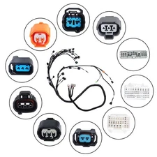 K20 K24 K-Series Tucked Engine Harness For Honda Acura K-Swap Integra CRX EK EG