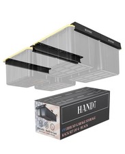 Overhead Garage Storage Rack For Garage Ceiling Storage, Hanging Racks Set of 4