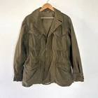 Vintage M-43 M-1943 Field Jacket Size 1940s Military US Army WW2 Combat 38R
