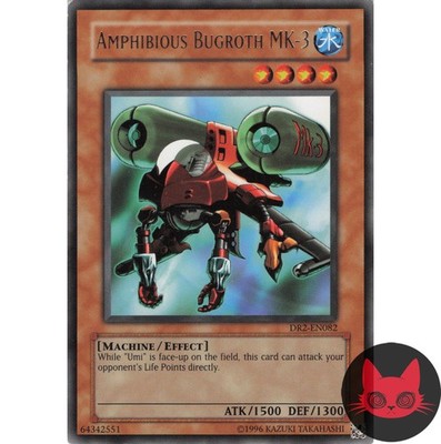 Yugioh Amphibischer Bugroth MK-3 DR2-DE082 Rare LP