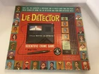 Vtg 1960 Mattel Lie Detector Game RARE Boardgame No Battery Needed 99% Complete