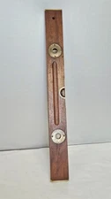 Vintage Stanley Rule and Level Co. 30" Mahogany No. 25 Level Pat'd 5/8/1906