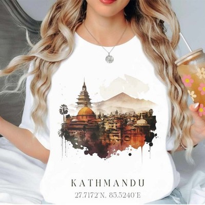 Kathmandu Nepal Unisex Shirt Travel Gift Nepal Trip Lover Souvenir Tee