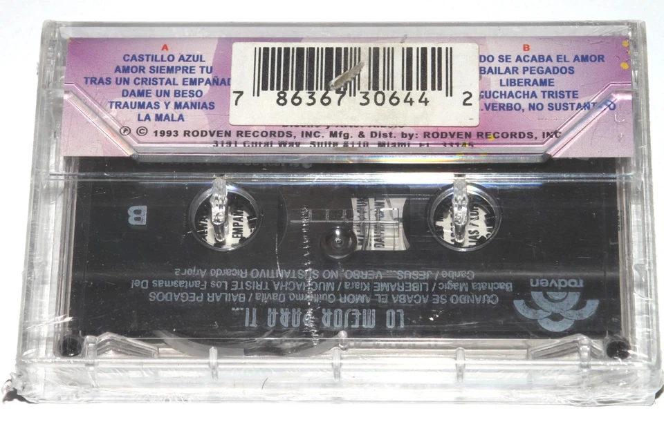 Lo Mejor Para Ti (Cassette Tape 1993) Latin Pop Cumbia Balada 90s NEW SEALED - Image 2 of 4