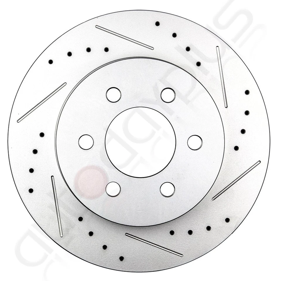 Front Brake Rotors And Ceramic Pads For 2000-2001 Dodge Dakota Dodge Durango - Image 3 of 4