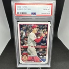 Shohei Ohtani Topps 2023 Series 1  #17 PSA 10 Gem Los Angeles Angels