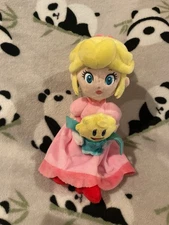 Nintendo Princess Peach Showtime Plush w/Stella 10" Toy Doll Super Mario