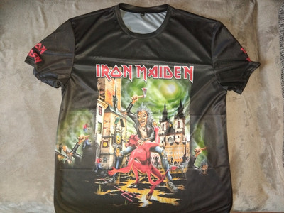 Iron Maiden - Run For Your Lives World Tour T-Shirt in XXL (ist eher XL) 