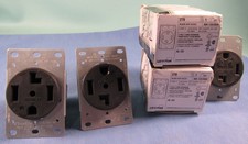 Leviton Flush Mount Power Outlet Receptacle 278 4-Wire 30-Amp 125/250V Lot of 3