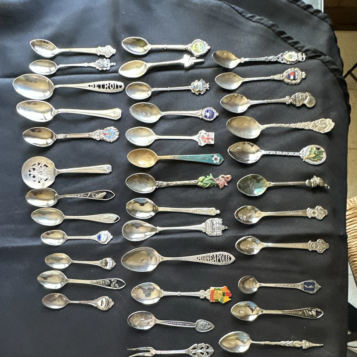25+ Antique US Silver-Plated Souvenir Spoons for sale | Updated