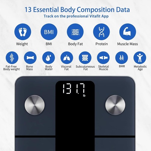 Smart Bathroom Scales, Weight Scale Professional Factory Since 2001, App Sync 13 - Picture 3 of 8