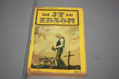 5 x J. T. Edson Cowboy Western Novels Small Paperback Books Vintage lot4 - Foto 8 di 12