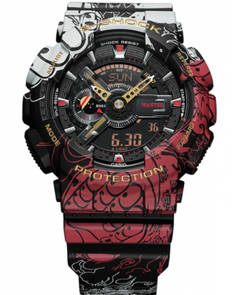 G-SHOCK ONE PIECE コラボモデル 腕時計 ONE PIECE x G-SHOCK Collaboration model GA-110JOP-1A4JR LTD