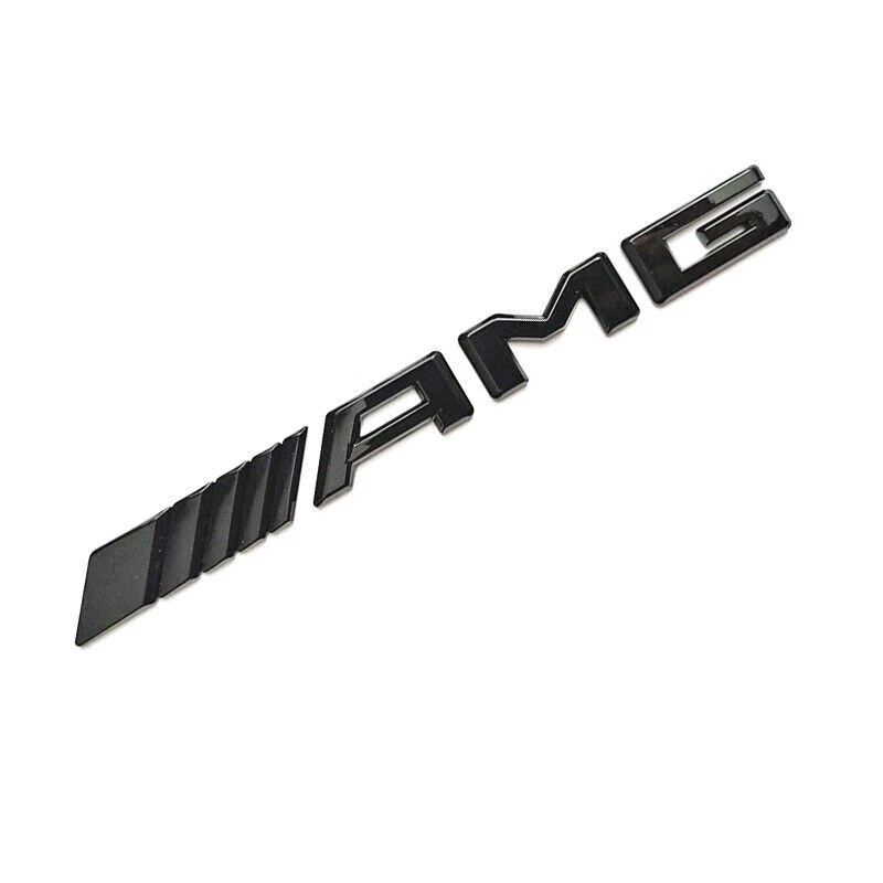Insignia emblema estrella trasera negro brillante C43 AMG BITURBO 4MATIC para Mercedes Benz C205 Foto 4 de 4