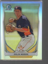 COLIN MORAN 2014 BOWMAN CHROME DRAFT TOP PROSPECTS REFRACTOR CARD #CTP-12