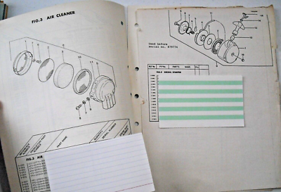 田中ページ Vintage 1980s Tanaka Model TBC-373 (S.# D180600) - Parts Catalog