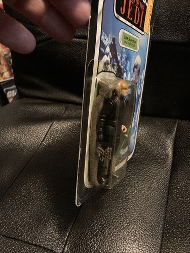 1983 Kenner Star Wars Luke Jedi 65 Back a Debut Cardback Tru Sticker Moc Vintage - Picture 6 of 12