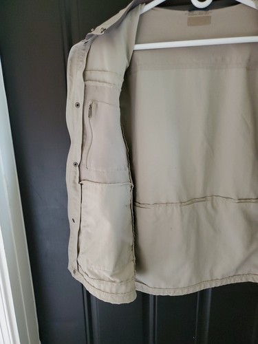 Men's Columbia Tan Fishing Vest XL Utility Vest Hunting NO SIZE TAG - SEE DESC - Picture 12 of 16