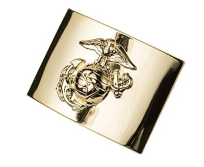 USMC Marine Corps NCO Parade & Ball Dress Blues White Belt with Buckle  Official | eBay