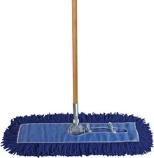 ProGrade Dry Mop Kit with Industrial-Quality Twisted Closed Loop Mop Head