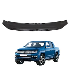 Hood Deflector Guard Fits Volkswagen Amarok 2010-2022 Bug Shield Protector Black
