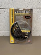 Component Video Cable MonsterVideo 2 HDTV 3.3' 3 RCAs Connection HDTV Ultra-High
