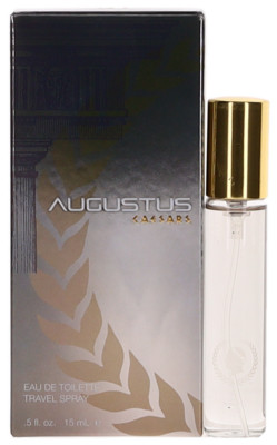 Augustus By Caesars For Men Mini EDT Cologne Spray 0.5oz New