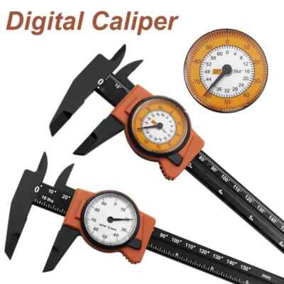1PC Dial Caliper Gauge Measuring Tools Vernier Caliper With Watch Dial Indicator