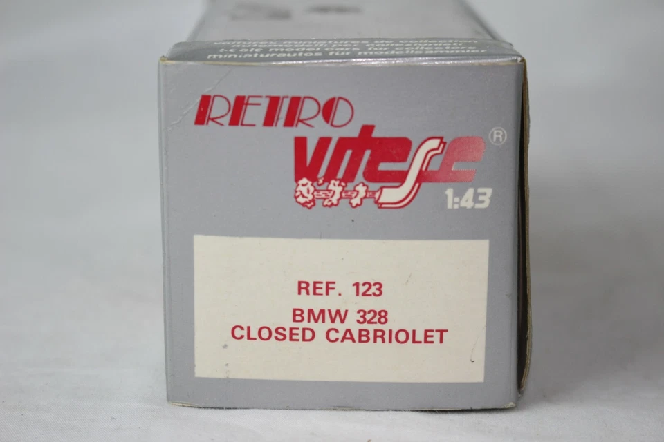 BMW 328 cupé Vitesse modelos años 30 con caja escala 1/43 Foto 2 de 4